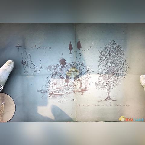 荒野大镖客2藏宝图3位置在哪攻略