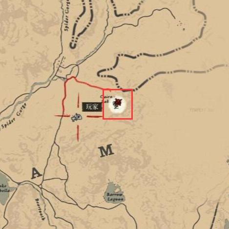 荒野大镖客2剧毒路线藏宝图3位置在哪攻略