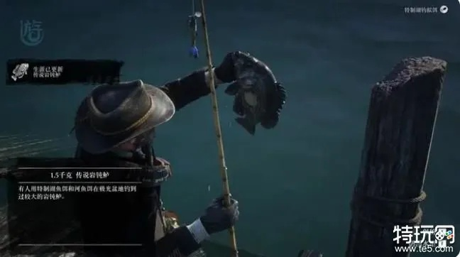 荒野大镖客2传说岩钝鲈位置在哪攻略