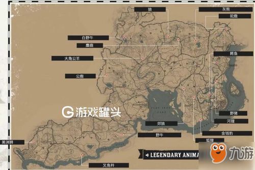 荒野大镖客2传说鳄鱼位置攻略，速查！