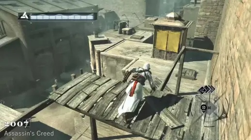 《刺客信条》跑酷对比：流畅度升级，画面革新！