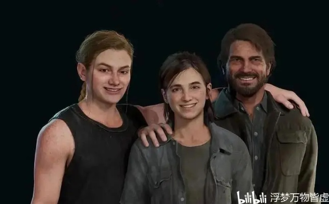 《最后生还者》第二季主演合影：小熊女+光头女主脸模揭秘！