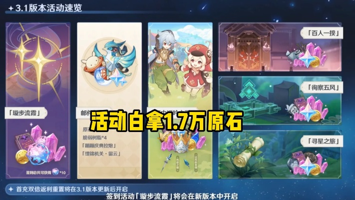 《原神》瓦雷莎活动原石获取攻略 5.5宁静一日