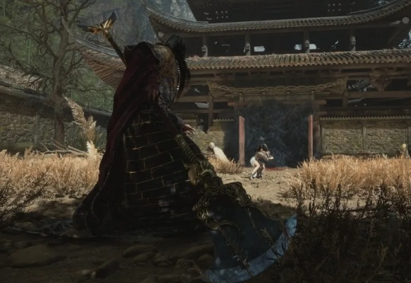 《明末：渊虚之羽》女主激战巨型肉团怪