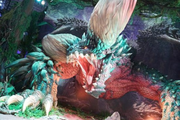 世博会《怪物猎人》互动展区体验，粉丝不容错过