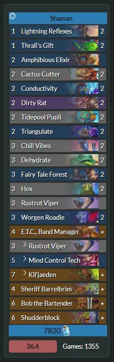 《炉石传说》4月热门上分卡组推荐