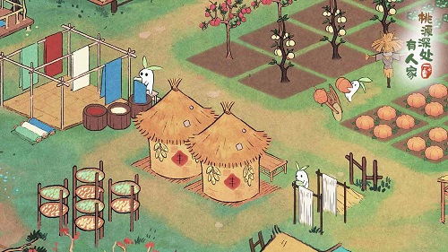 桃源深处小雪人家