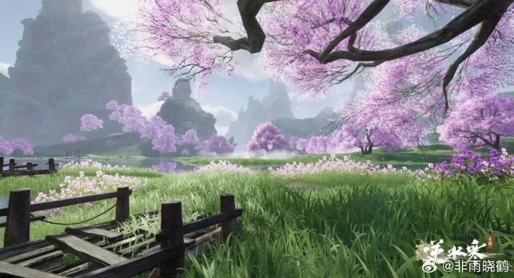 逆水寒手游桃花坞核心区域入口
