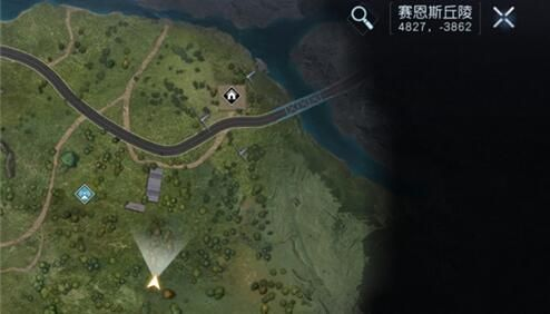 黎明觉醒山头藏宝图位置揭秘