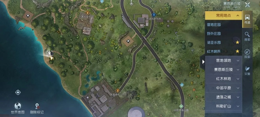 黎明觉醒失控司机藏宝图位置揭秘