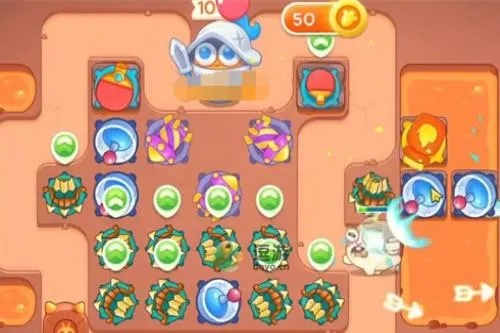 保卫萝卜4饿龙传说第49关攻略图解