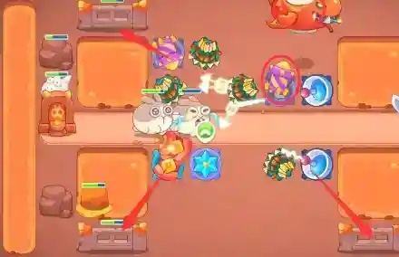 保卫萝卜4饿龙传说第46关通关攻略