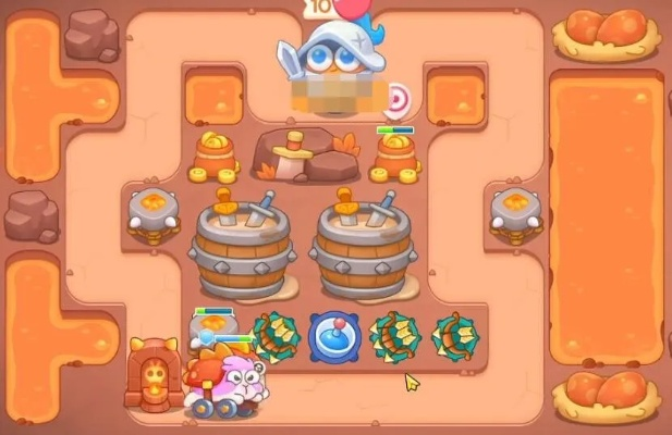 保卫萝卜4饿龙传说第53关攻略