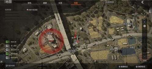 暗区突围汽车旅馆主客房位置