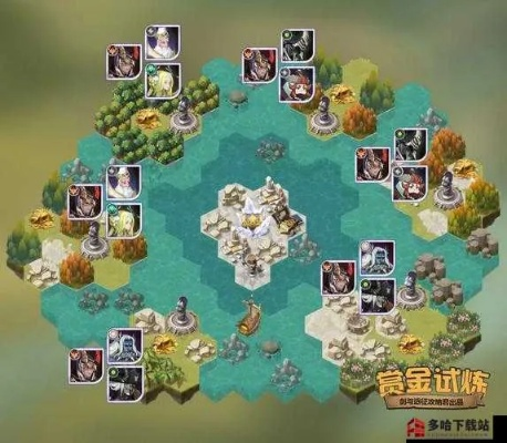 剑与远征淘瑞思赏金试炼攻略：通关路线图