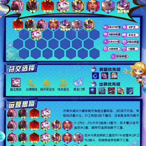 金铲铲之战救赎悠米猫咪主C攻略