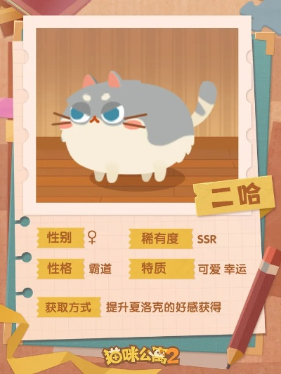 猫咪公寓2好感度提升攻略