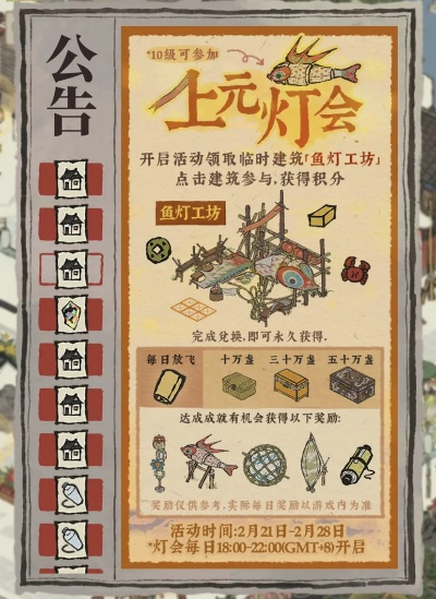 江南百景图下元灯会玩法攻略