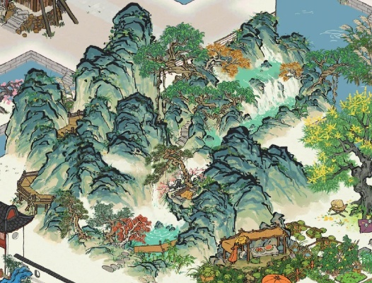 江南百景图仙山沐灵泉位置