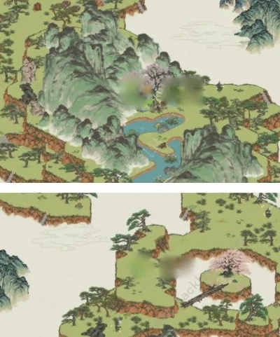 江南百景图仙山沐灵泉位置