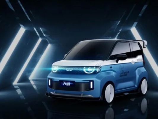 奇瑞QQ概念车官图亮相：流媒体后视镜+隐藏把手