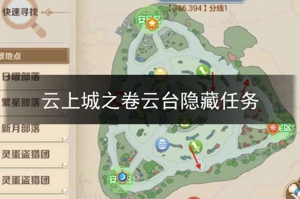 云上城之歌卷云台位置及出行指南