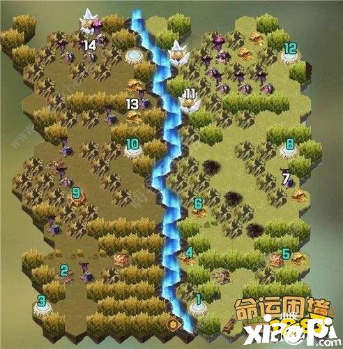 剑与远征霜冻熔岩攻略路线图