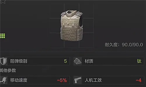 暗区突围防弹衣详览：材质解析