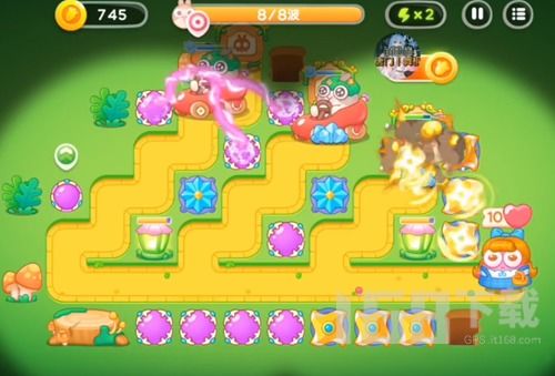 保卫萝卜4第19关攻略图解