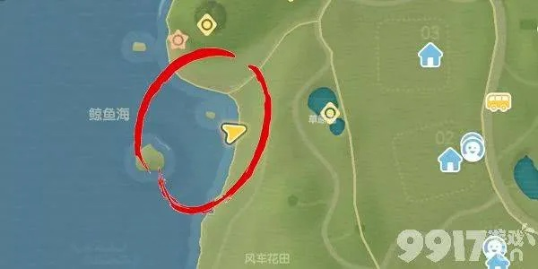 黑色沙漠手游艾格里斯祭坛钓鱼点位置