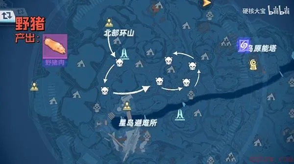 幻塔野猪位置获取技巧