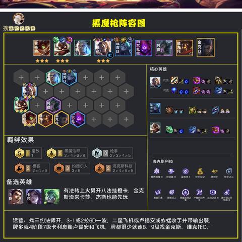 金铲铲之战天神狼人主C阵容玩法攻略