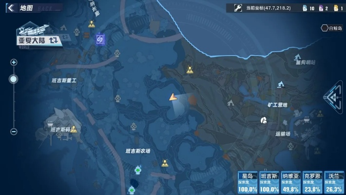 幻塔原能兽右臂获取坐标