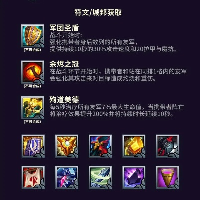 金铲铲圣锤之毅装备攻略