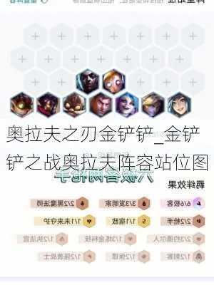 金铲铲奥拉夫阵容玩法攻略