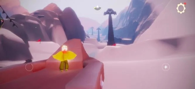 光遇霞谷冰雪山峰位置