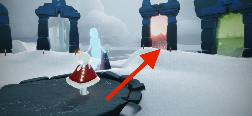 光遇雪隐峰小王子位置揭秘