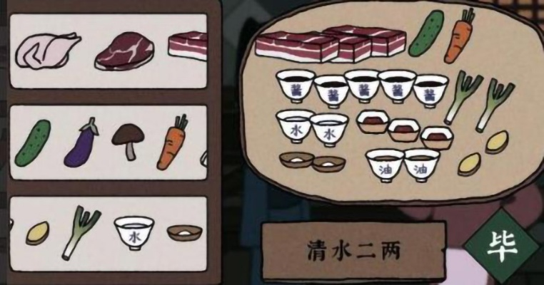 古镜记菜谱使用指南 小游戏配菜技巧
