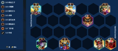 金铲铲之战6枪手3豪侠阵容装备攻略