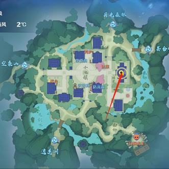 梦幻新诛仙小池镇探灵地点