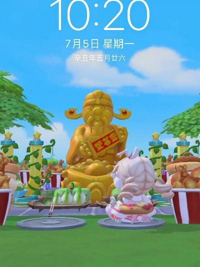 摩尔庄园手游财神雕像获取攻略