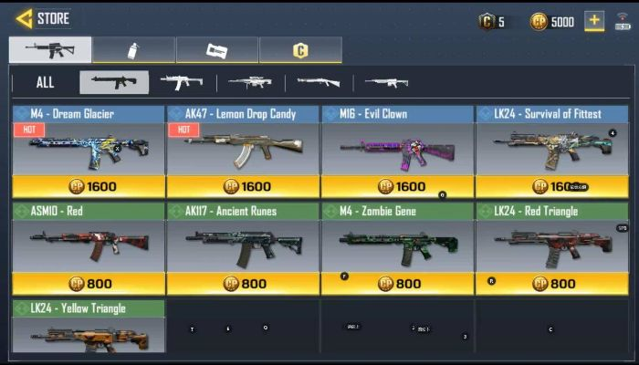 使命召唤手游枪械推荐，海鲨充值享折扣