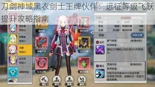 刀剑神域黑衣剑士远征攻略：王牌伙伴玩法揭秘