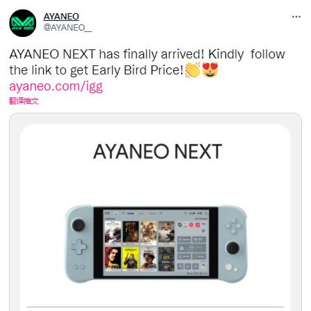 AYANEO掌机新品亮相！直播盛宴即将开启