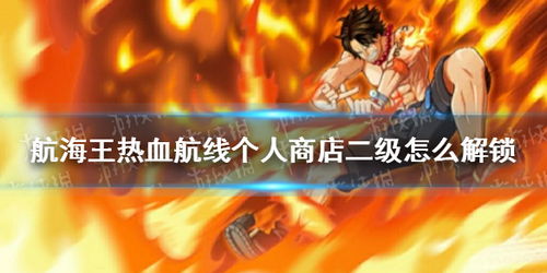 航海王热血航线：个人商店升级攻略，快速达二级