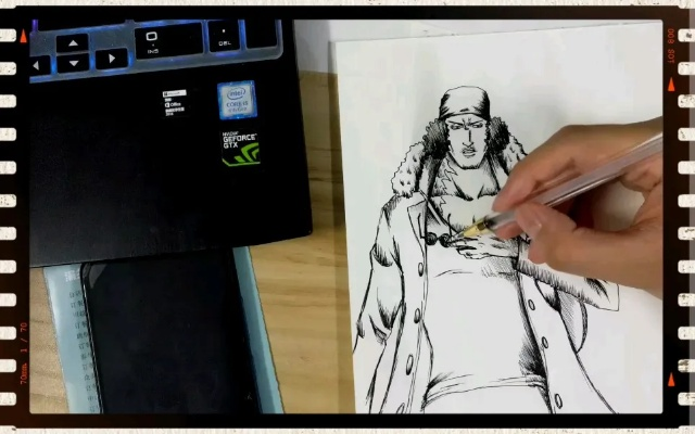 航海王青雉绘画教程