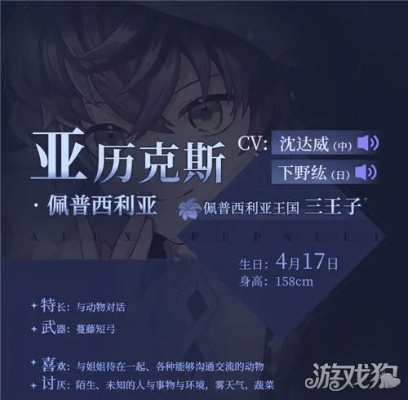 《亚历克斯：少女王座之谜，身世与喜好揭秘》