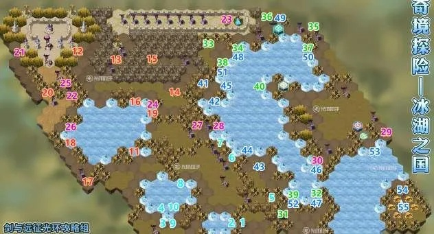 全民奇迹2冰湖景点位置
