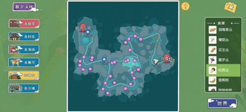 小森生活木灵峡谷资源盘点