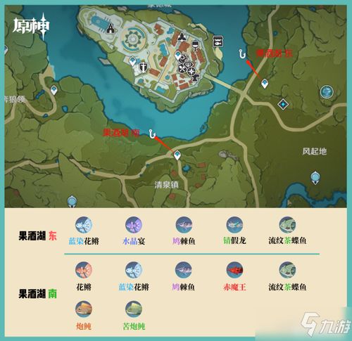 小森生活鲢鱼分布地 鲢鱼王垂钓技巧